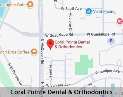 Map image for What Do I Do If I Damage My Dentures in Gilbert, AZ