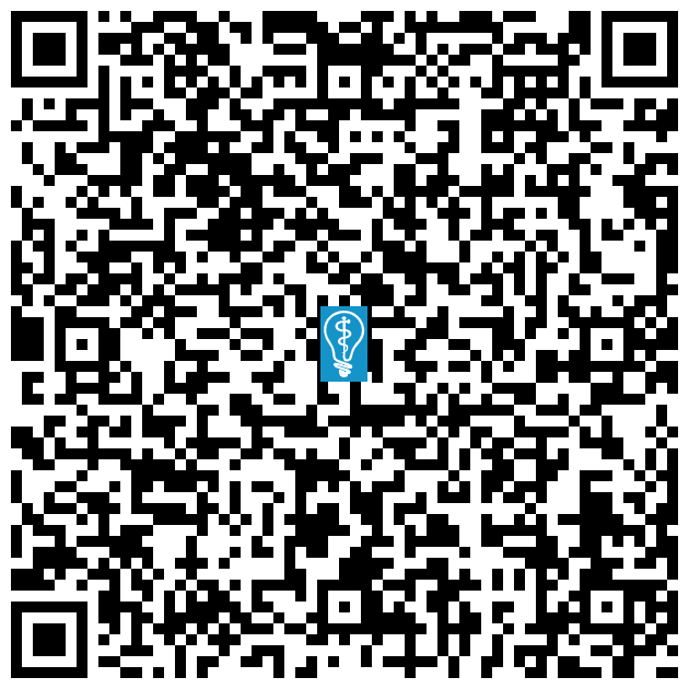 QR code image to open directions to Coral Pointe Dental & Orthodontics in Gilbert, AZ on mobile